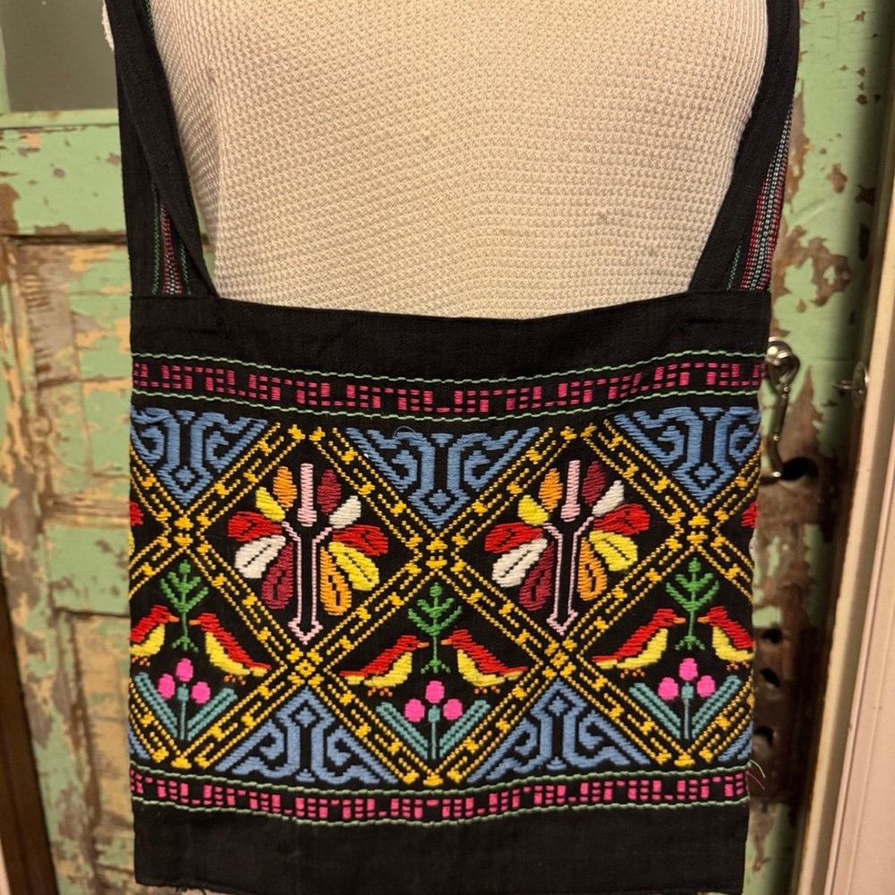 Vintage Bohemian Colorful Embroidered Women's Bag